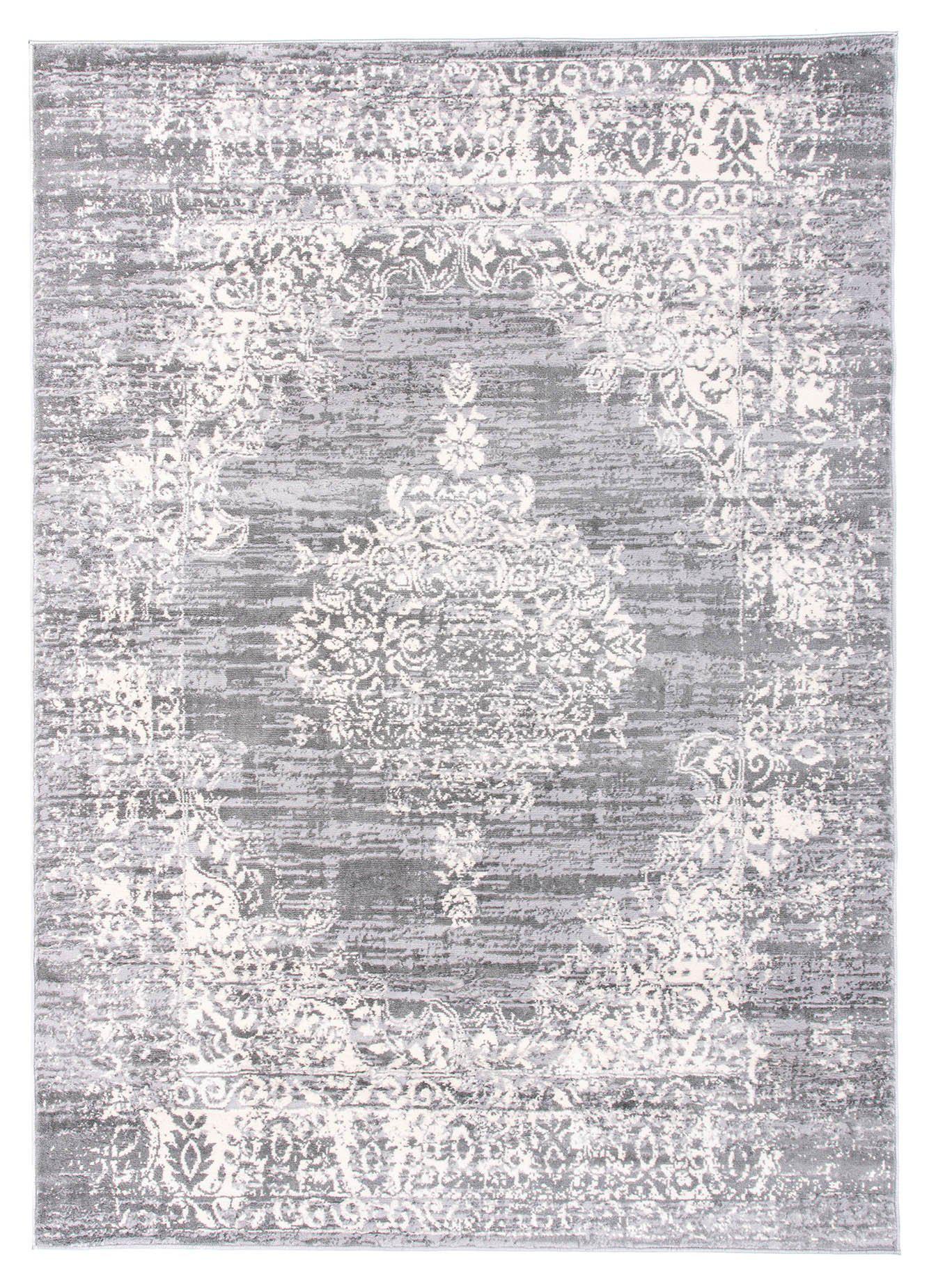 Monaco 834 Gray Area Rug-Area Rug-World Rug Gallery-The Rug Truck