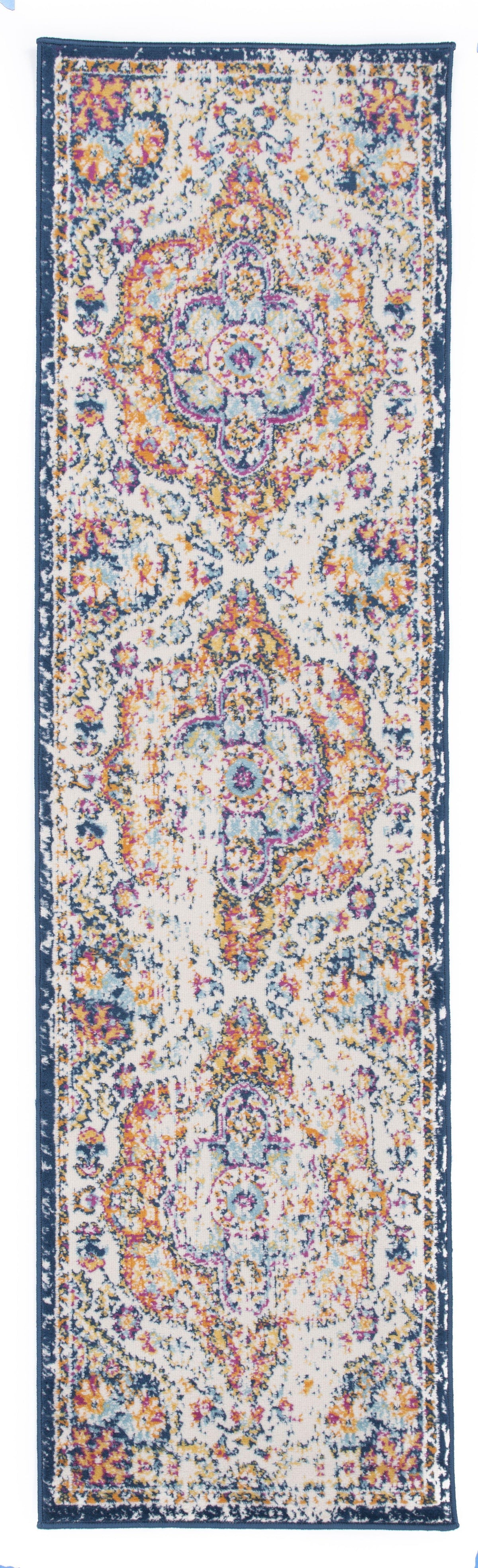 Monaco 836 Multi Area Rug-Area Rug-World Rug Gallery-2&#39; x 7&#39;-The Rug Truck