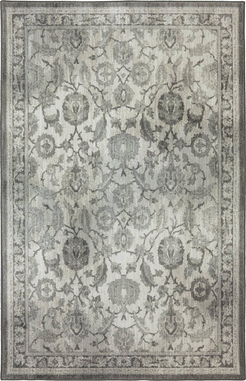 Karastan Euphoria New Ross Ash Grey-Area Rug-Karastan-3&#39; 6&quot;x5&#39; 6&quot;-The Rug Truck