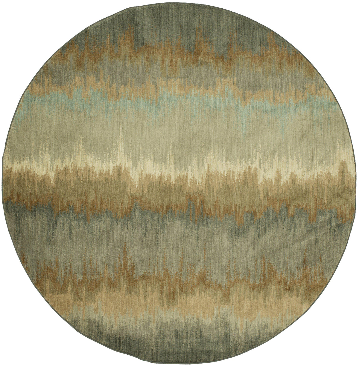 Karastan Euphoria Cashel Abyss Blue-Area Rug-Karastan-8&#39;x8&#39;-The Rug Truck