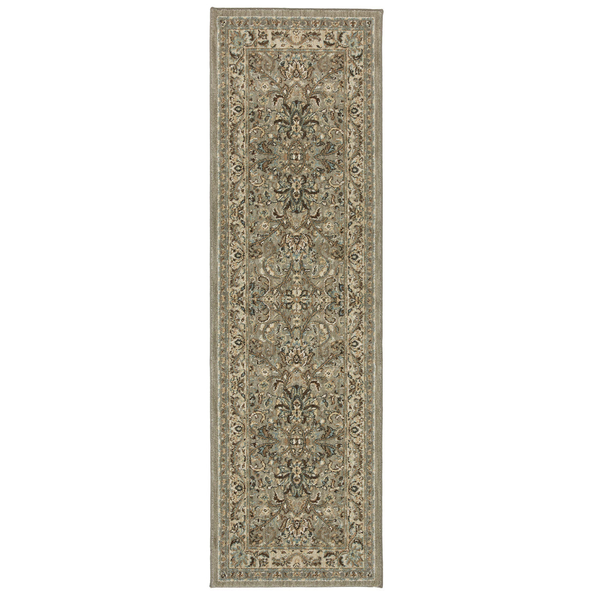 Karastan Euphoria Newbridge Willow Grey-Area Rug-Karastan-2&#39; 4&quot;x7&#39; 10&quot;-The Rug Truck