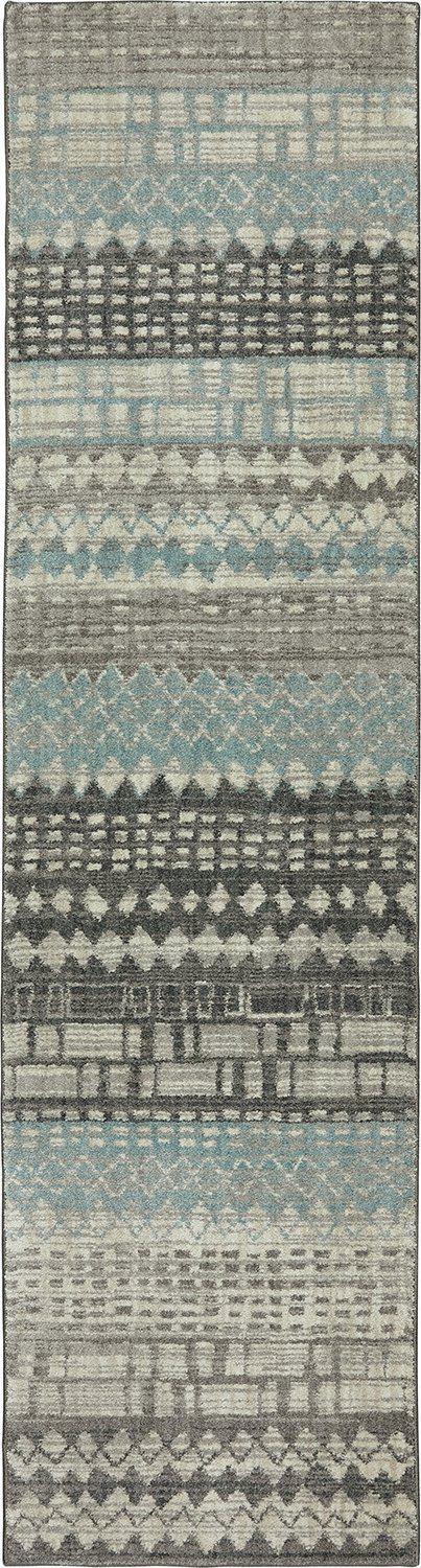 Karastan Euphoria Eddleston Ash Grey-Area Rug-Karastan-2&#39; 4&quot;x7&#39; 10&quot;-The Rug Truck