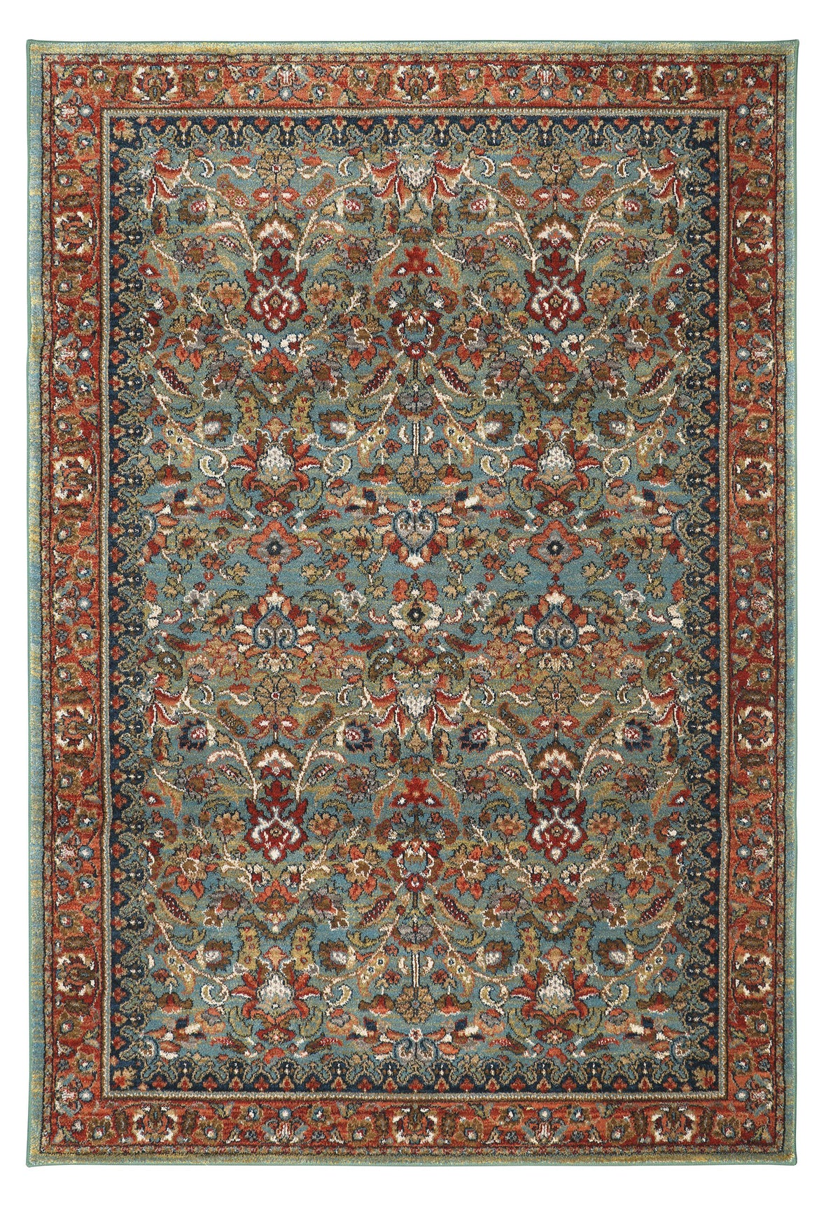 Karastan Spice Market Tigris Aquamarine