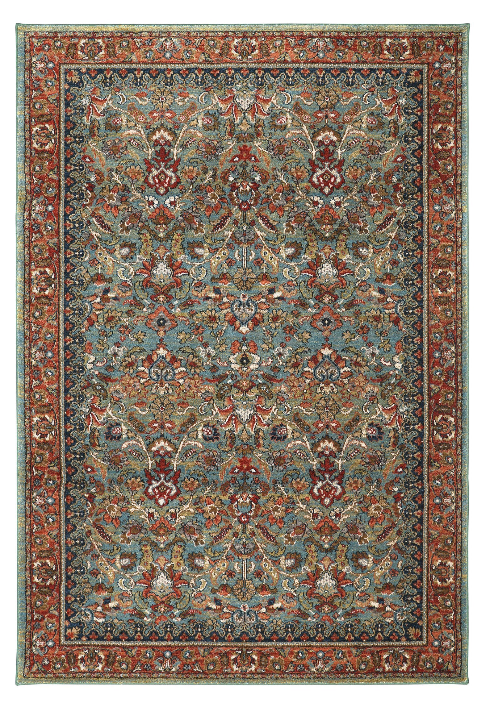 Karastan Spice Market Tigris Aquamarine