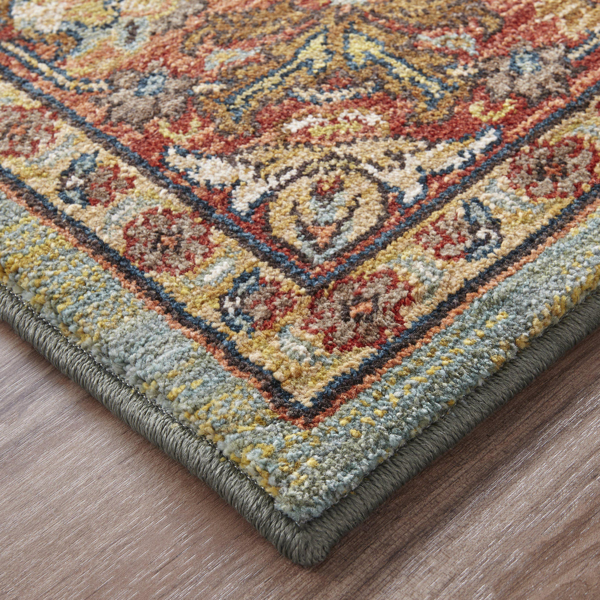 Karastan Spice Market Tigris Aquamarine