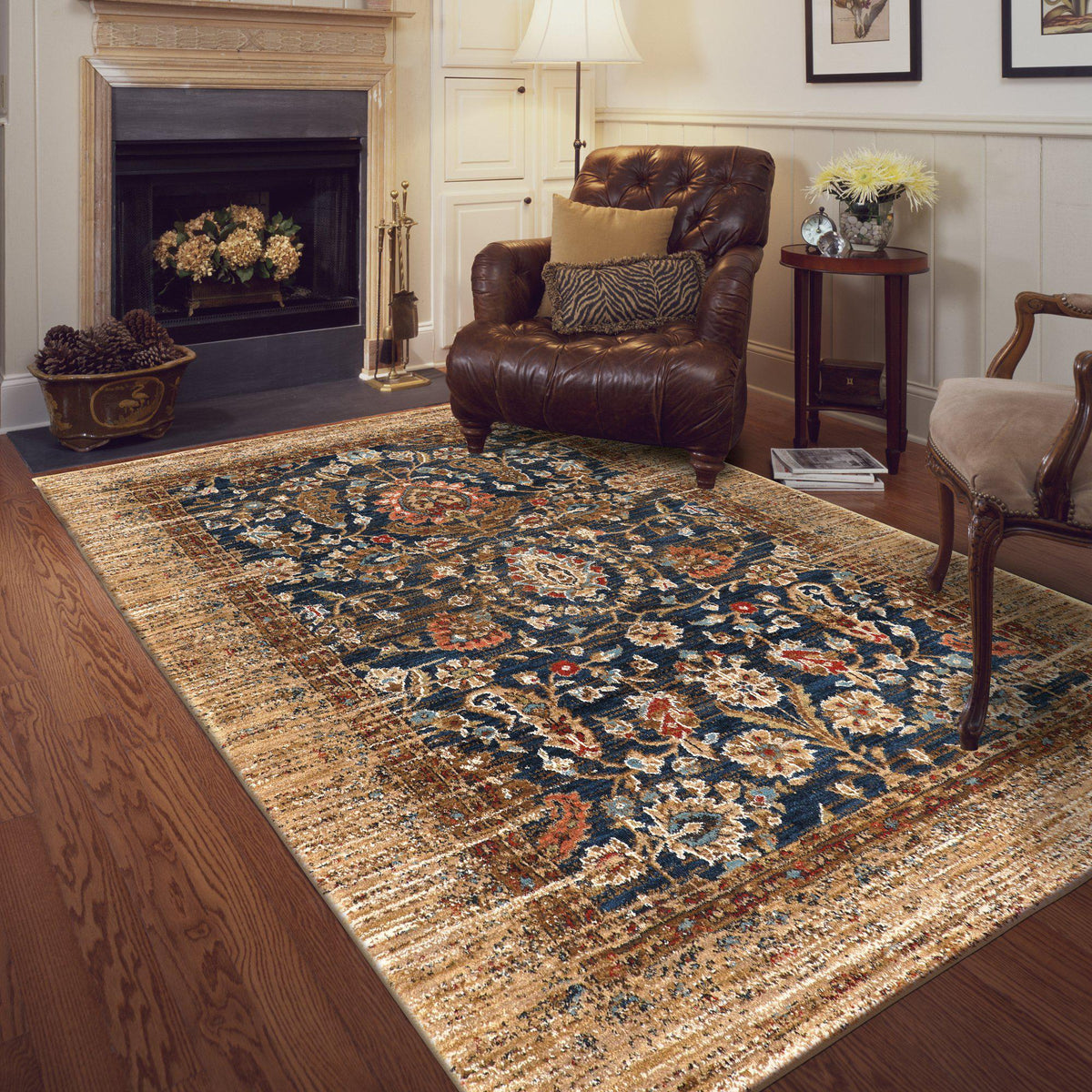 Karastan Spice Market Charax Gold-Area Rug-Karastan-The Rug Truck