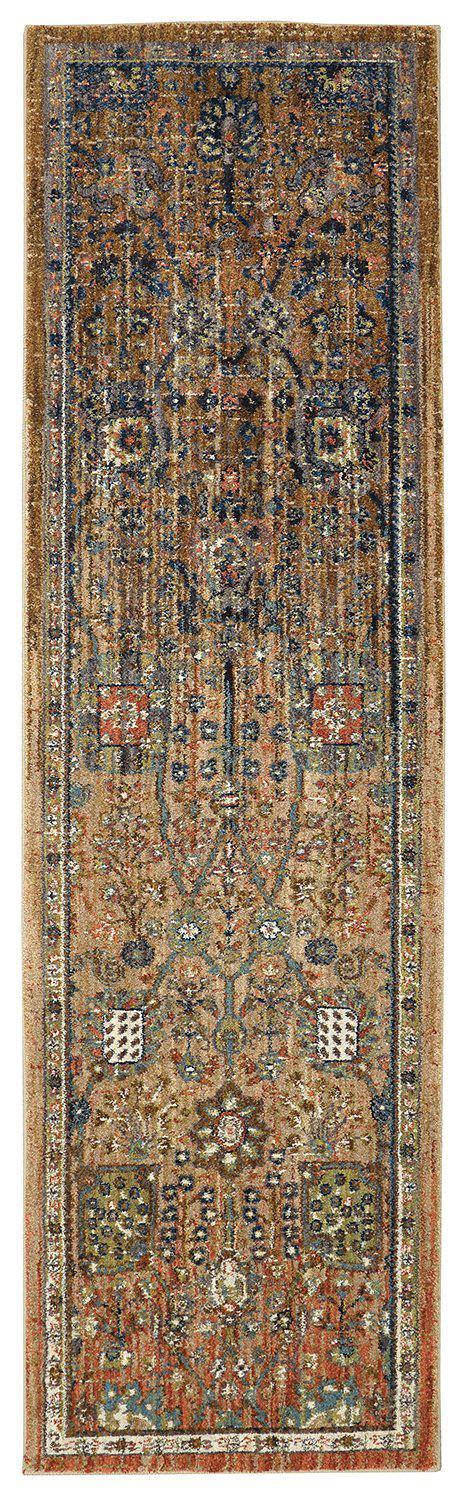 Karastan Spice Market Myanmar Tobacco-Area Rug-Karastan-2&#39; 4&quot;x7&#39; 10&quot;-The Rug Truck
