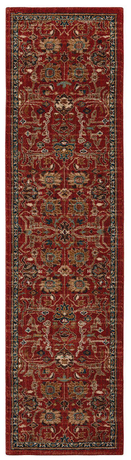 Karastan Spice Market Keralam Garnet-Area Rug-Karastan-2&#39; 4&quot;x7&#39; 10&quot;-The Rug Truck