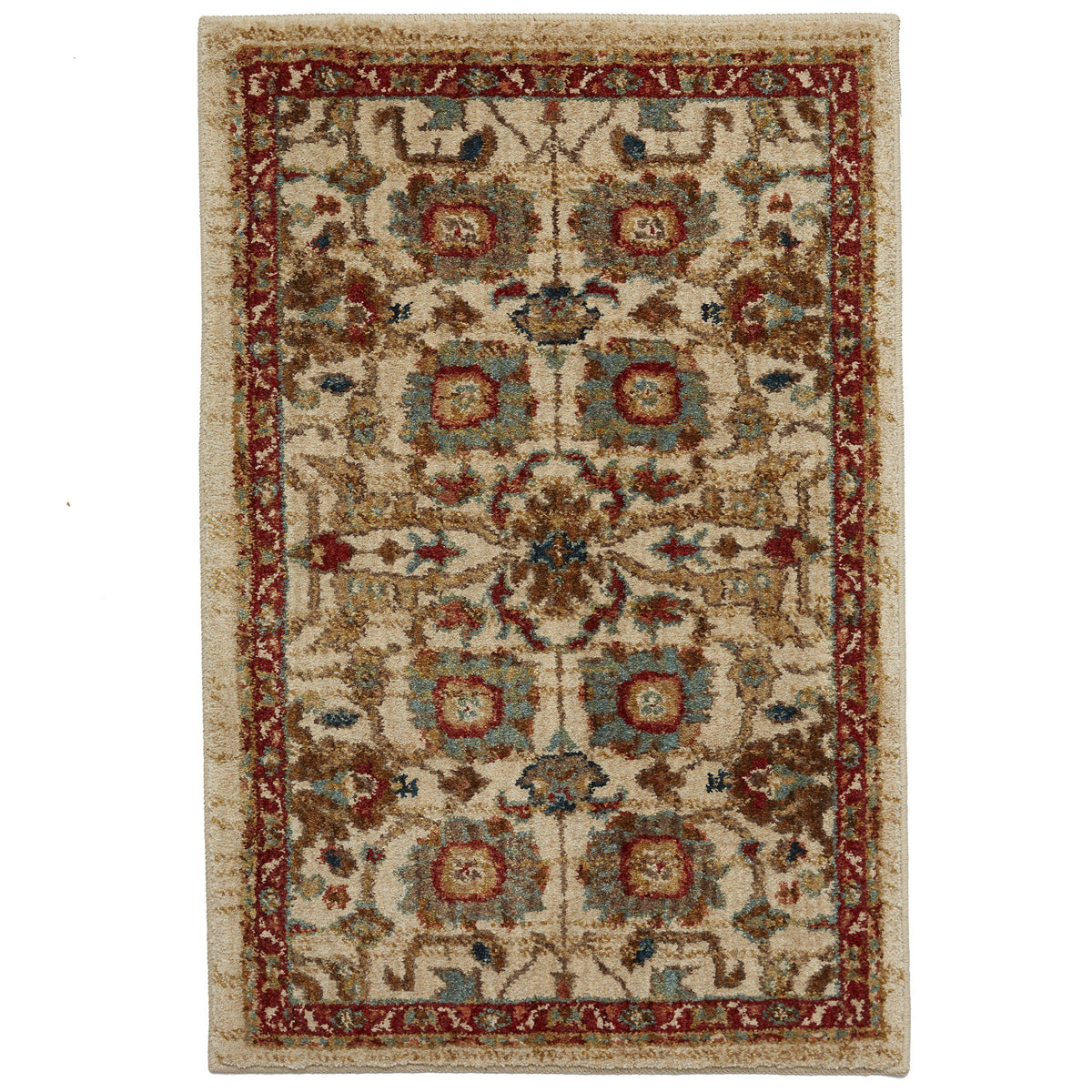 Karastan Spice Market Keralam Cream-Area Rug-Karastan-2&#39;x3&#39;-The Rug Truck