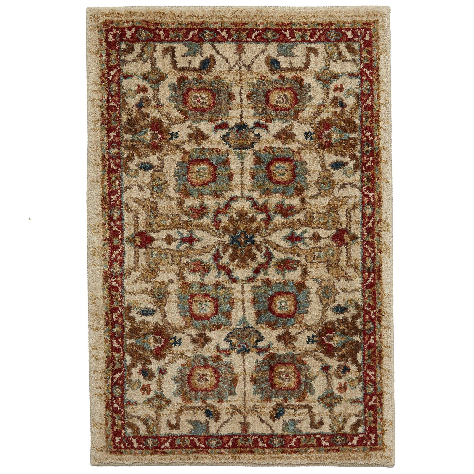 Karastan Spice Market Keralam Cream-Area Rug-Karastan-2'x3'-The Rug Truck