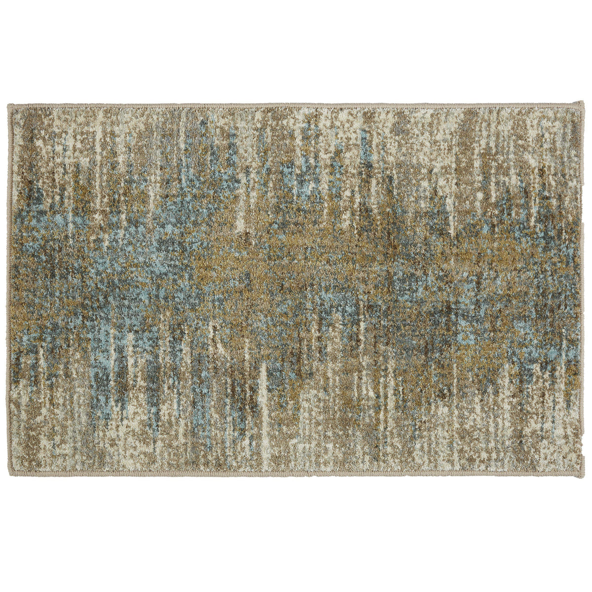 Karastan Touchstone Arielle Bronze by Virginia Langley-Area Rug-Karastan-2&#39;x3&#39;-The Rug Truck