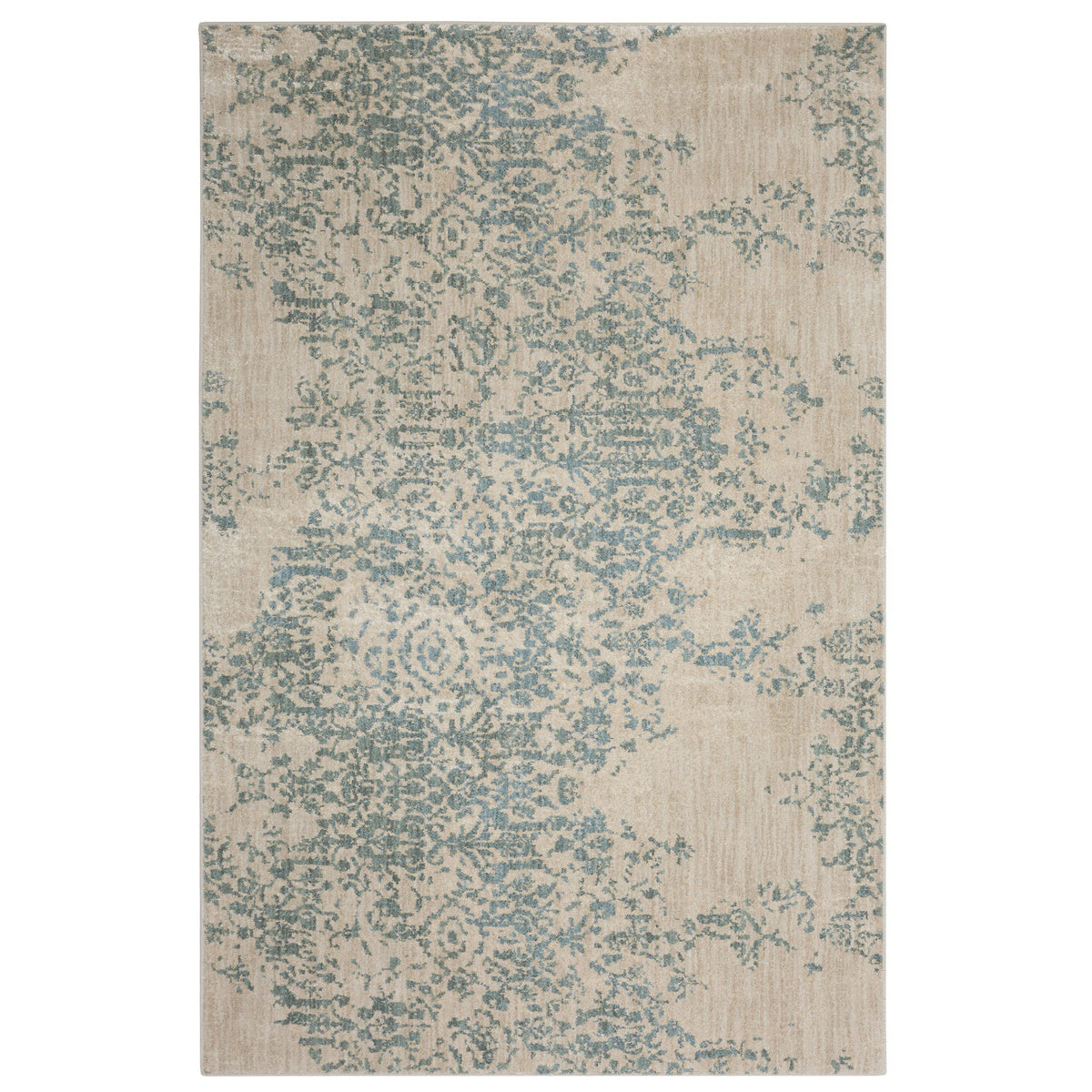 Karastan Cosmopolitan Nirvana Jade by Virginia Langley-Area Rug-Karastan-5&#39; 3&quot;x7&#39; 10&quot;-The Rug Truck
