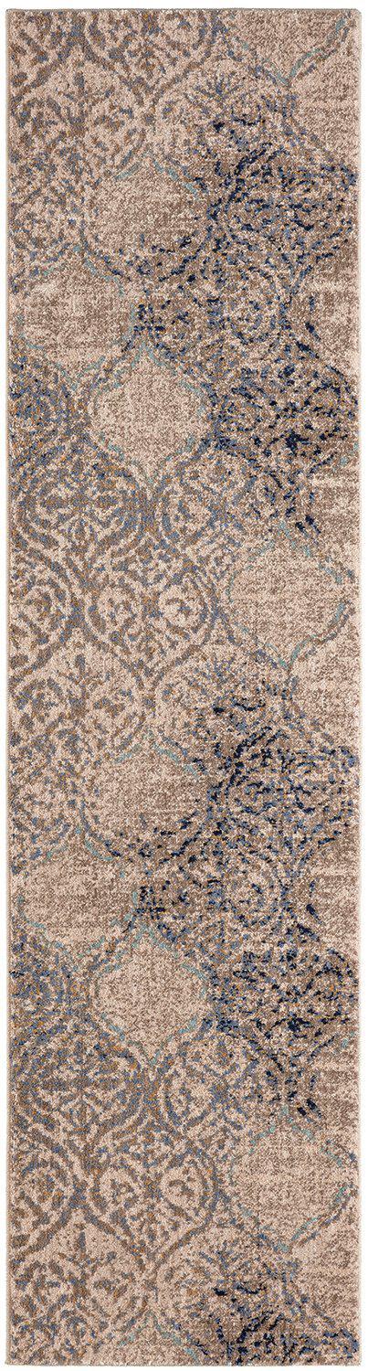 Karastan Cosmopolitan Zendaya Indigo by Virginia Langley-Area Rug-Karastan-2&#39; 4&quot;x7&#39; 10&quot;-The Rug Truck