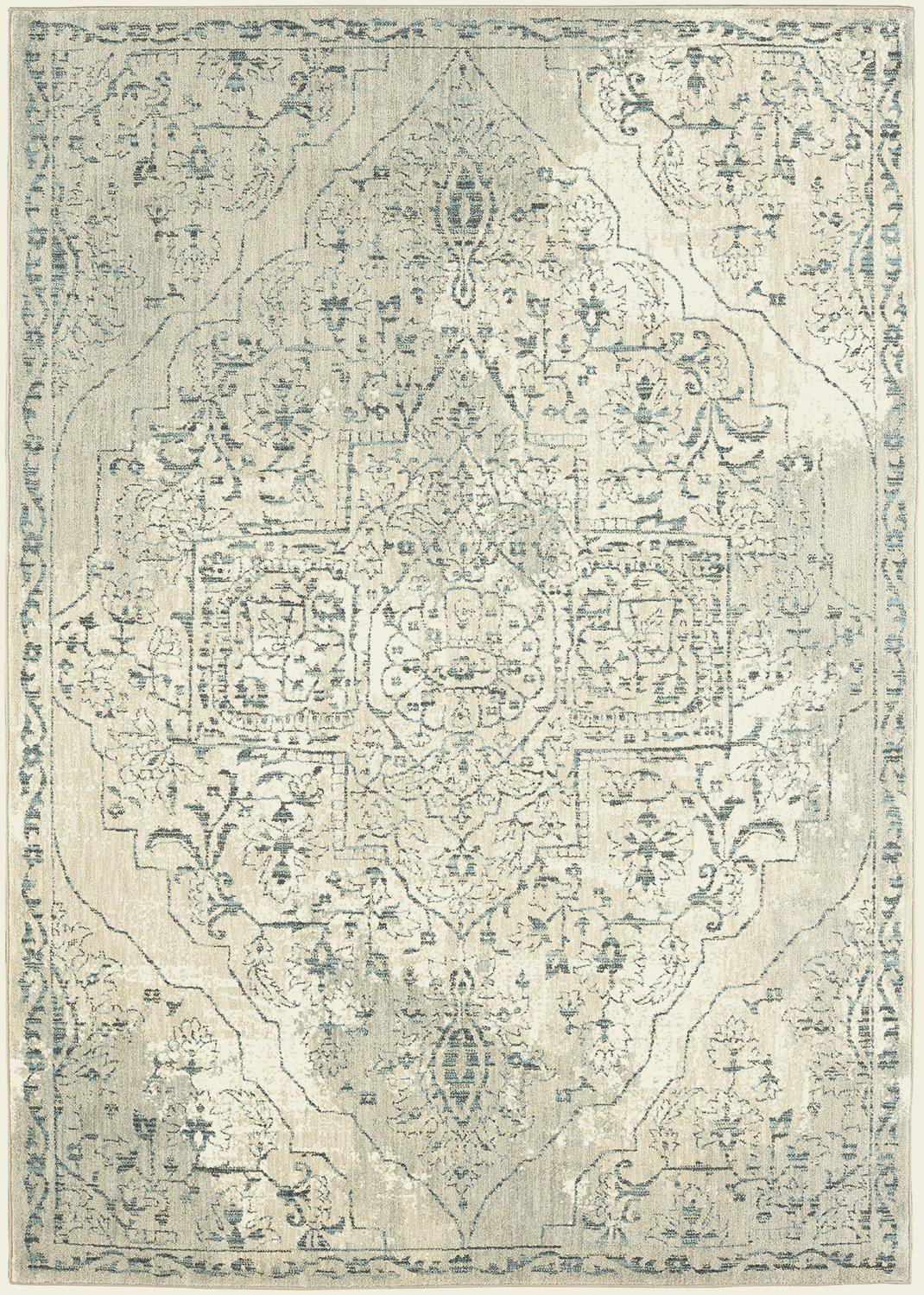Karastan Euphoria Slaney Jadeite-Area Rug-Karastan-3&#39; 6&quot;x5&#39; 6&quot;-The Rug Truck