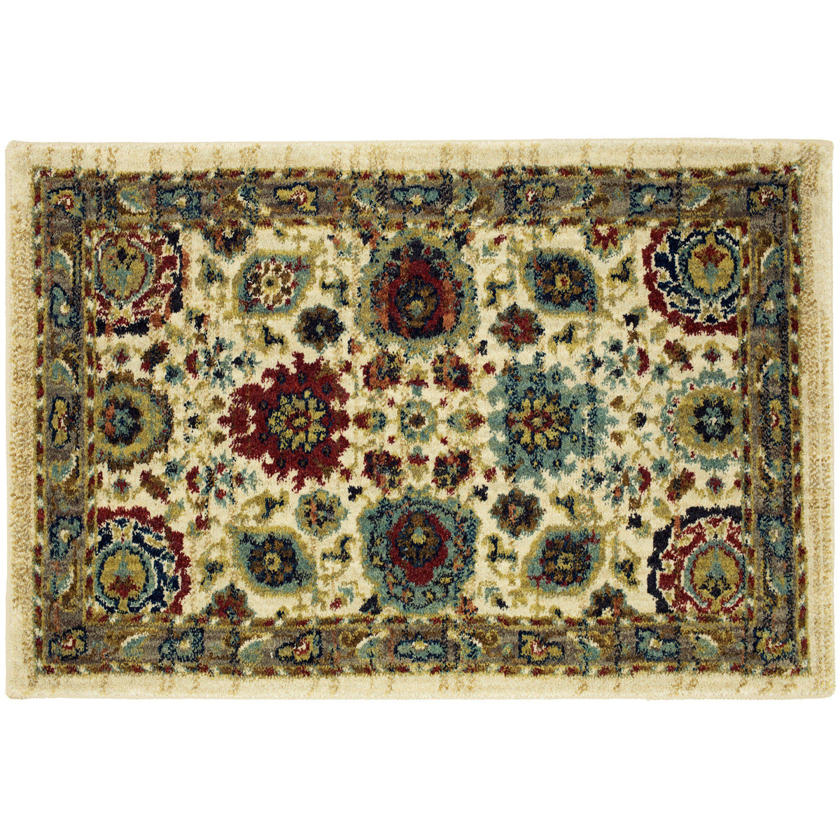 Karastan Spice Market Musi Cream-Area Rug-Karastan-2&#39;x3&#39;-The Rug Truck