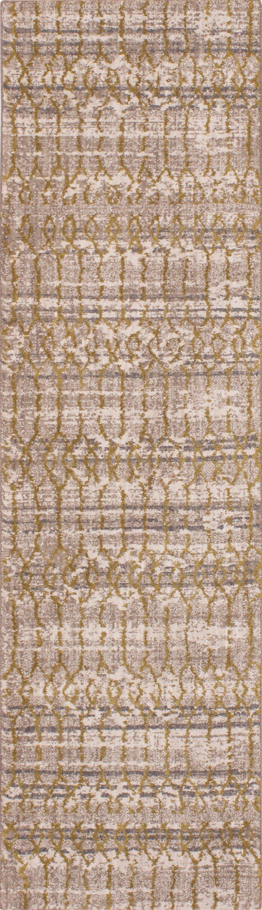 Karastan Cosmopolitan Flirt Brushed Gold by Patina Vie-Area Rug-Karastan-2&#39; 4&quot;x7&#39; 10&quot;-The Rug Truck