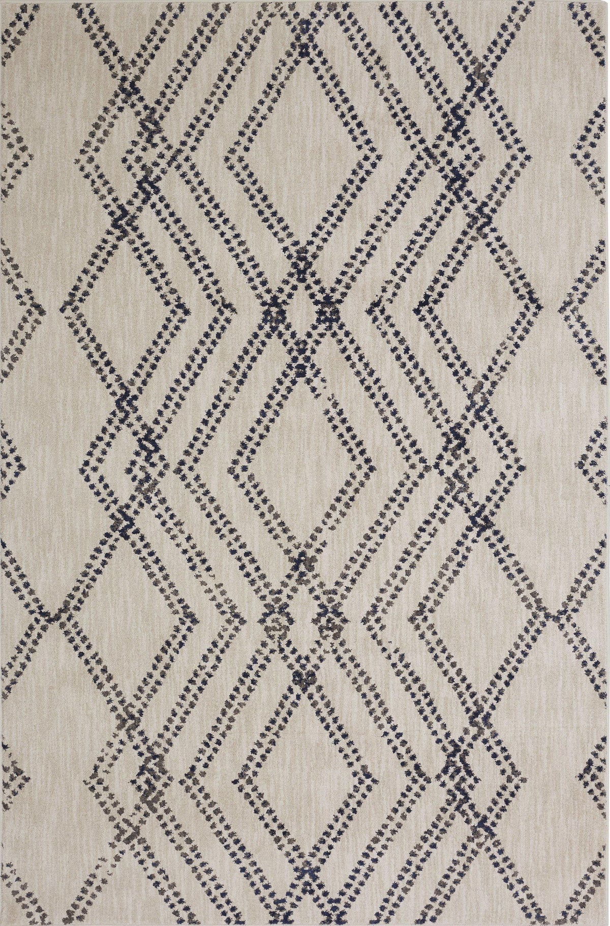 Karastan Cosmopolitan French Affair Ink Blue by Patina Vie-Area Rug-Karastan-5&#39; 3&quot;x7&#39; 10&quot;-The Rug Truck
