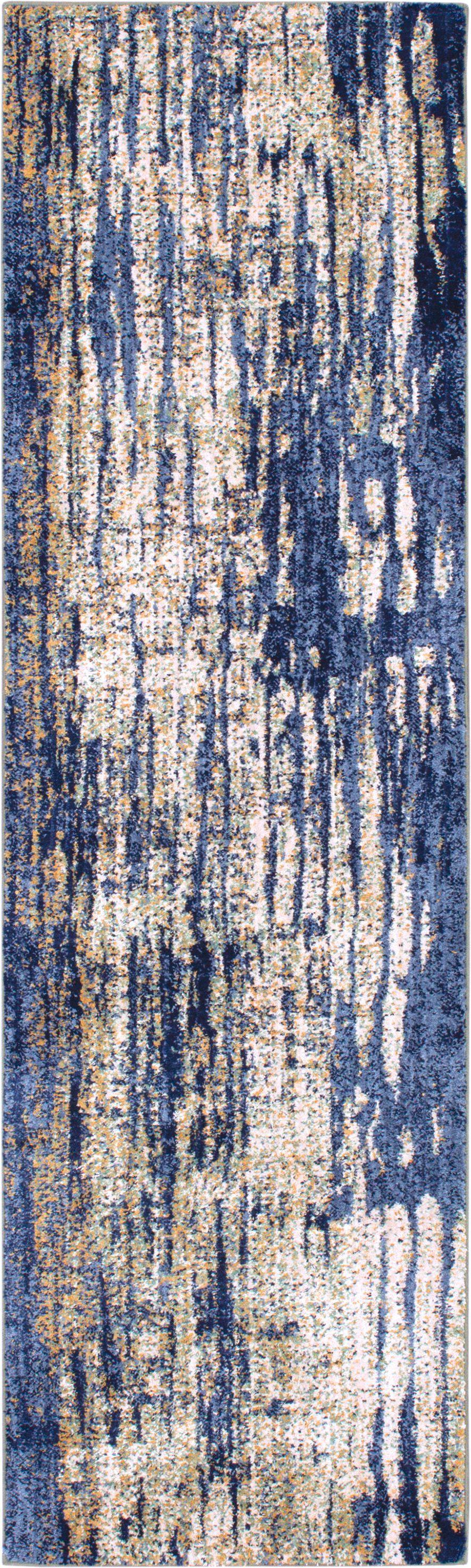 Karastan Cosmopolitan Mineral Bleu Indigo by Patina Vie-Area Rug-Karastan-2&#39; 4&quot;x7&#39; 10&quot;-The Rug Truck