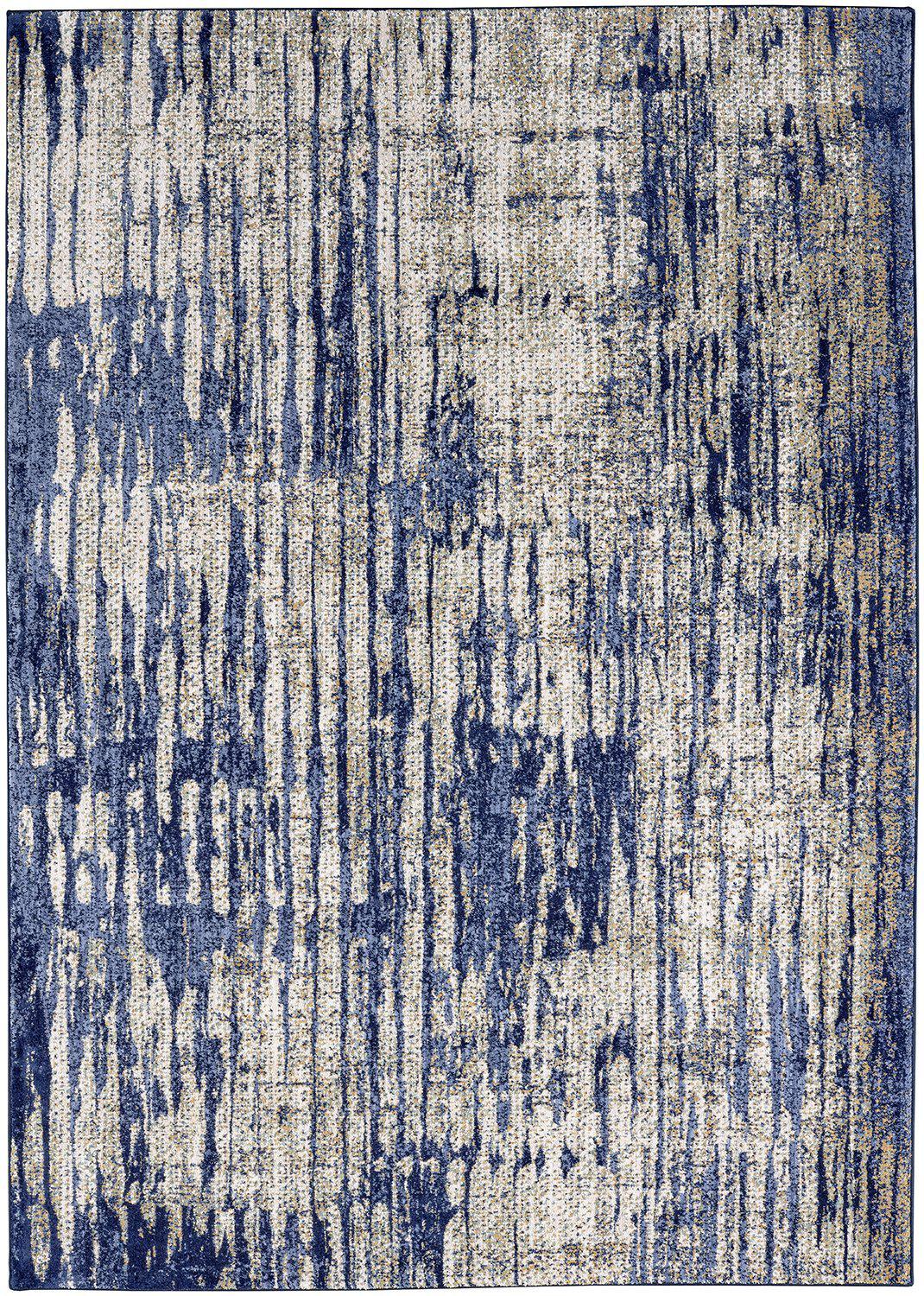 Karastan Cosmopolitan Mineral Bleu Indigo by Patina Vie-Area Rug-Karastan-5&#39; 3&quot;x7&#39; 10&quot;-The Rug Truck