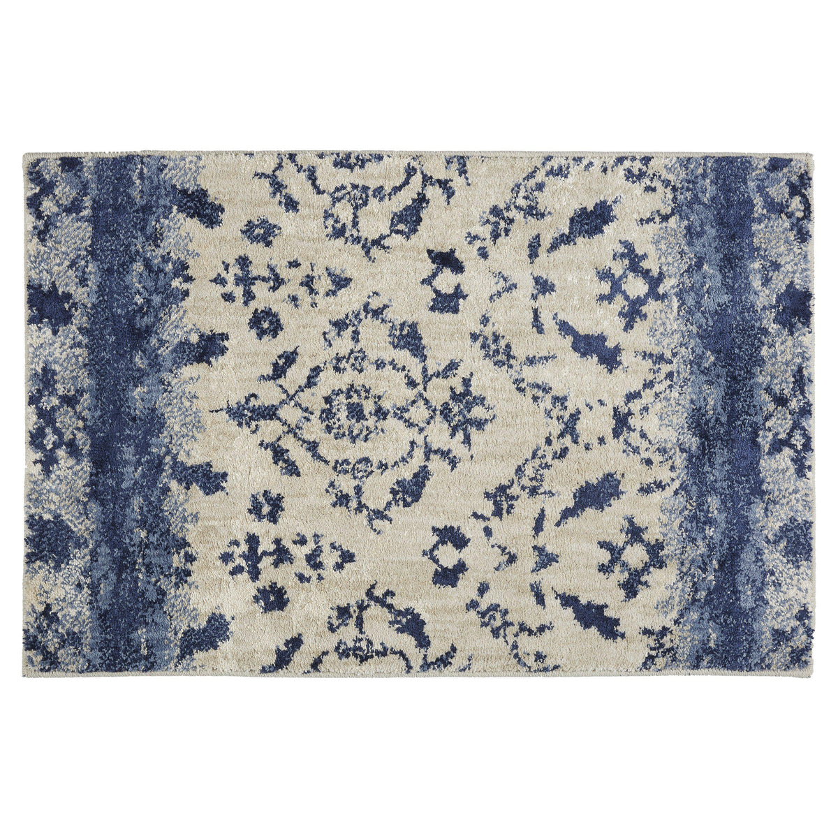 Karastan Cosmopolitan Netherlands Indigo by Patina Vie-Area Rug-Karastan-2&#39;x3&#39;-The Rug Truck