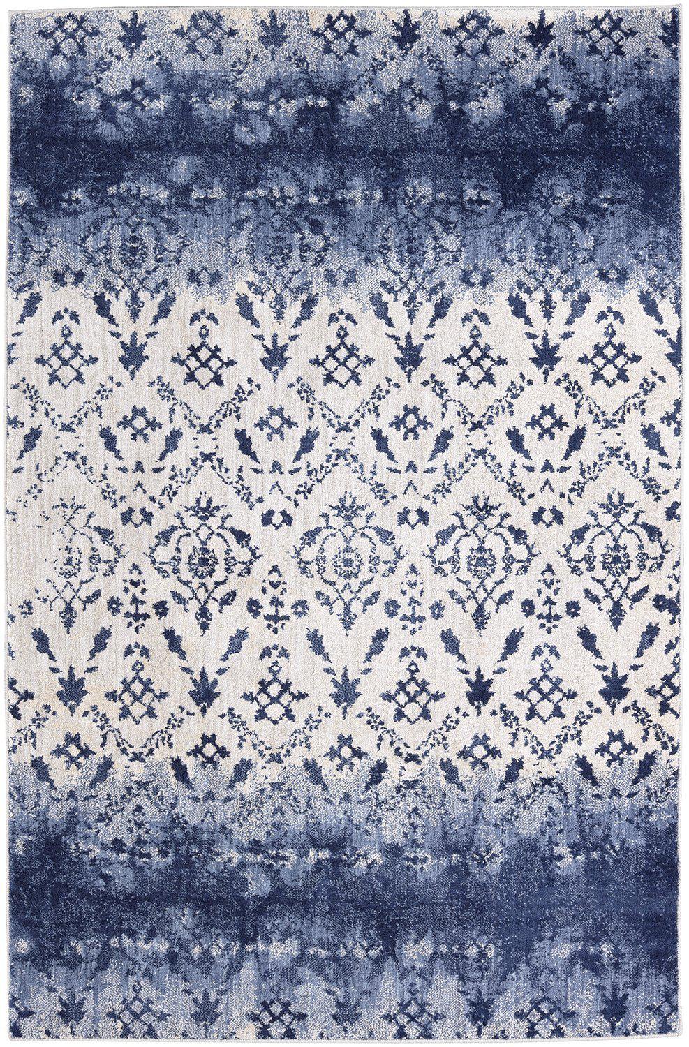 Karastan Cosmopolitan Netherlands Indigo by Patina Vie-Area Rug-Karastan-5&#39; 3&quot;x7&#39; 10&quot;-The Rug Truck
