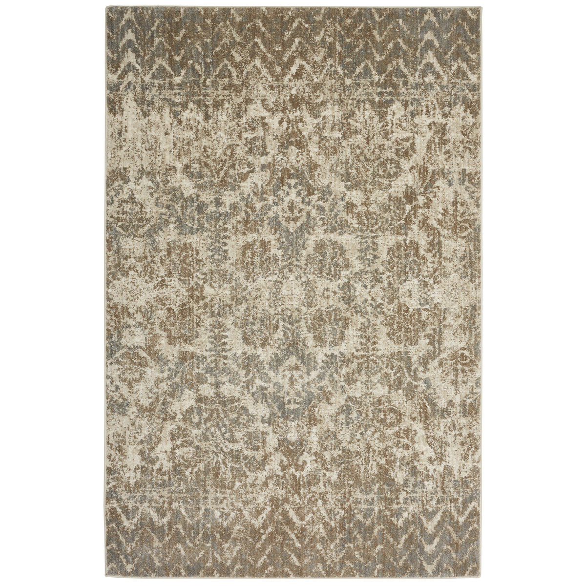 Karastan Touchstone Le Jardin Hazelnut by Patina Vie-Area Rug-Karastan-3&#39; 6&quot;x5&#39; 6&quot;-The Rug Truck