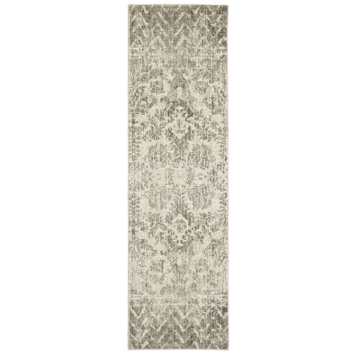 Karastan Touchstone Le Jardin Willow Gray by Patina Vie-Area Rug-Karastan-2&#39; 4&quot;x7&#39; 10&quot;-The Rug Truck