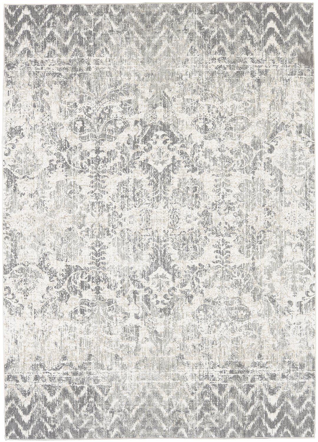 Karastan Touchstone Le Jardin Willow Gray by Patina Vie-Area Rug-Karastan-3&#39; 6&quot;x5&#39; 6&quot;-The Rug Truck
