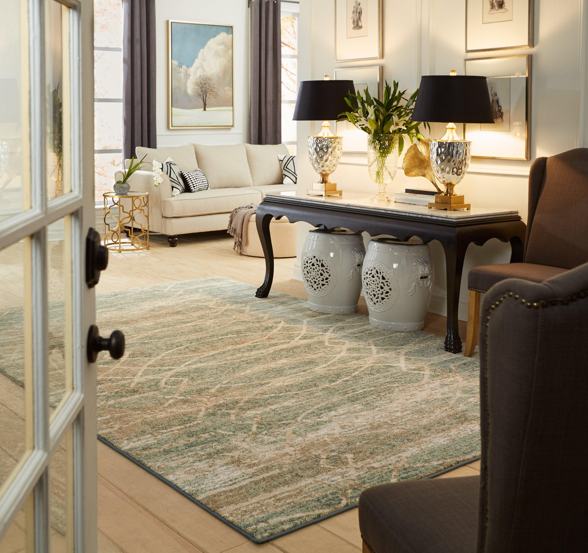 Karastan Touchstone Debonair Jadeite by Virginia Langley-Area Rug-Karastan-The Rug Truck