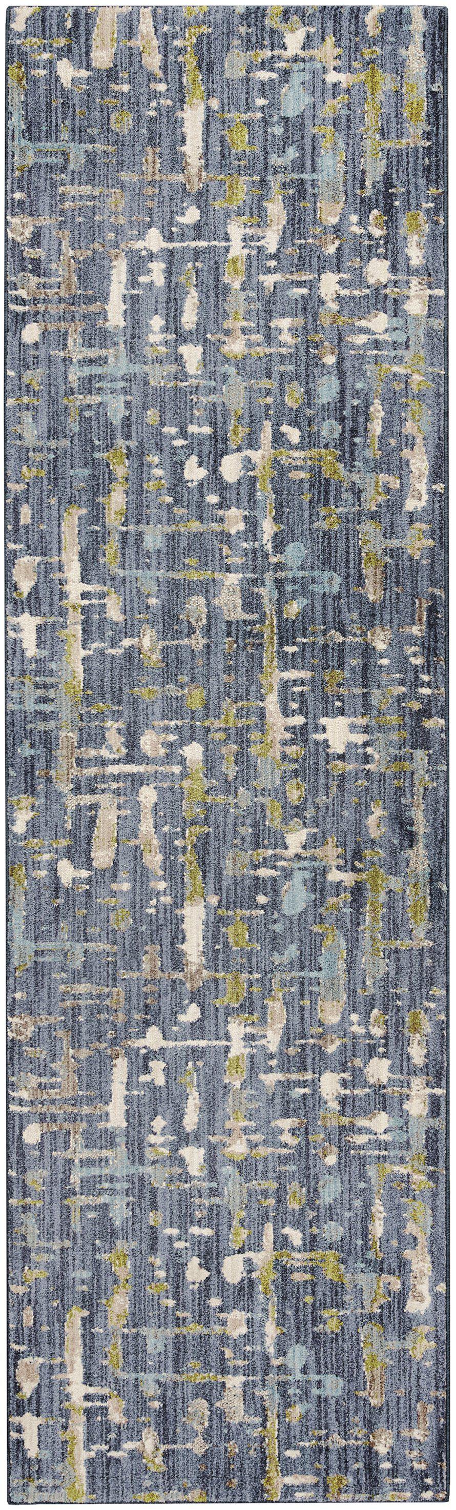 Expressions Wellspring Admiral Blue by Scott Living Area Rug-Area Rug-Scott Living-2&#39; 4&quot;x7&#39; 10&quot;-The Rug Truck
