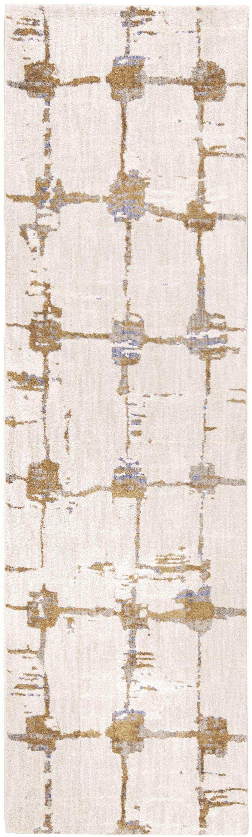 Artisan Mirage Brushed Gold by Scott Living Area Rug-Area Rug-Scott Living-2&#39; 4&quot;x7&#39; 10&quot;-The Rug Truck