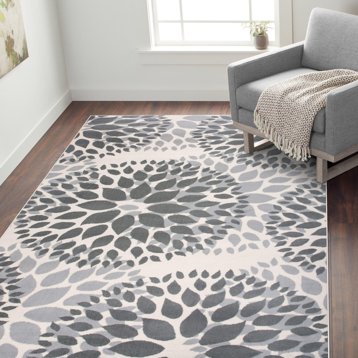 Newport 9099 Gray Area Rug