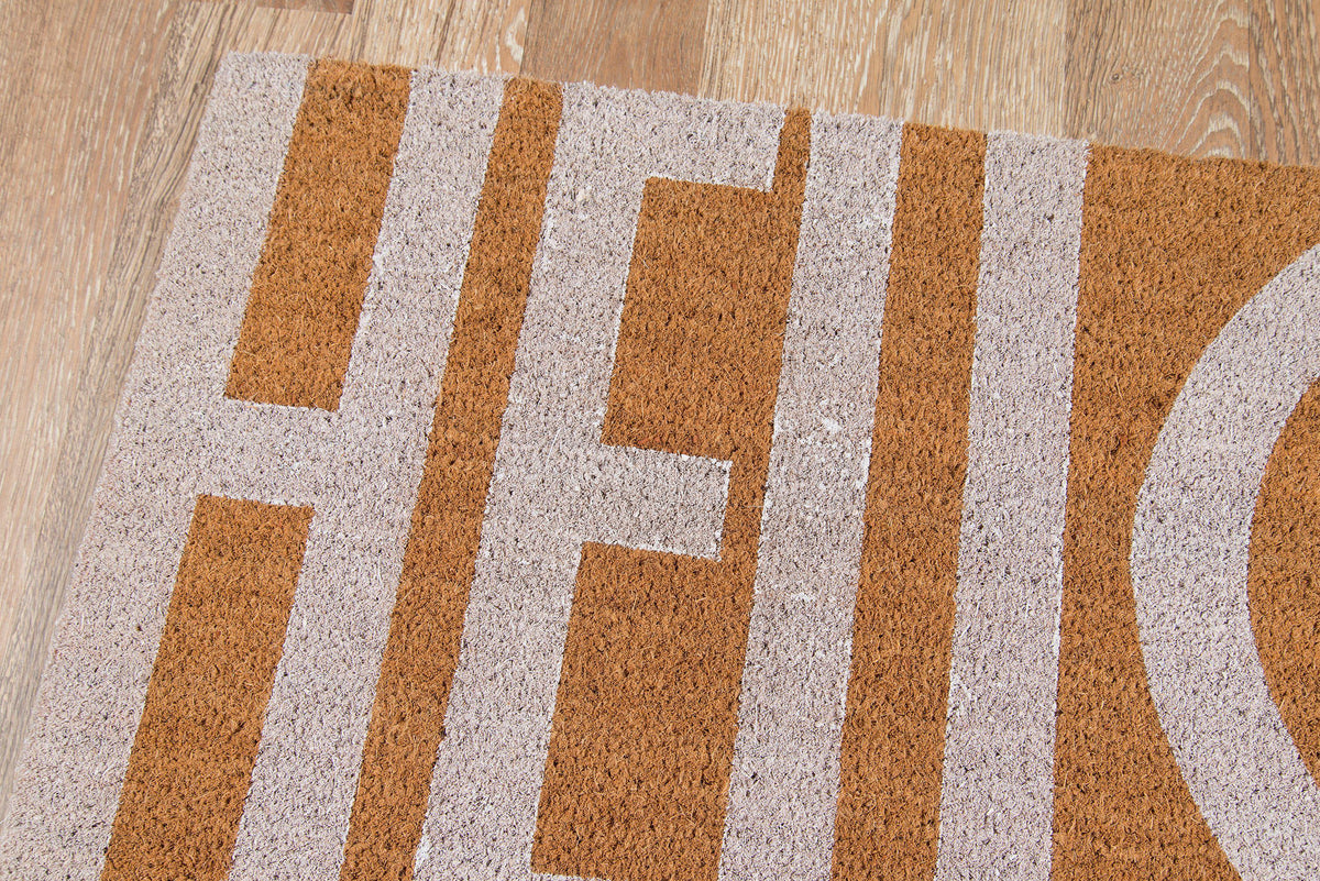 Novogratz by Momeni Aloha ALO-2 Hello White Area Rug-Area Rug-Momeni-1&#39;6&quot; X 2&#39;6&quot;-The Rug Truck