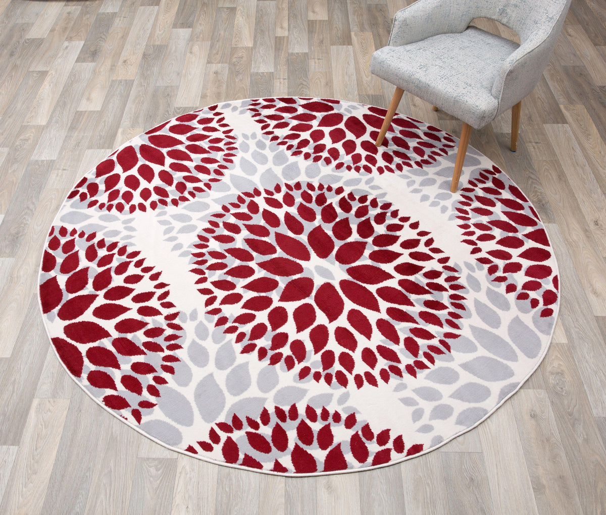 Newport 9099 Red Area Rug