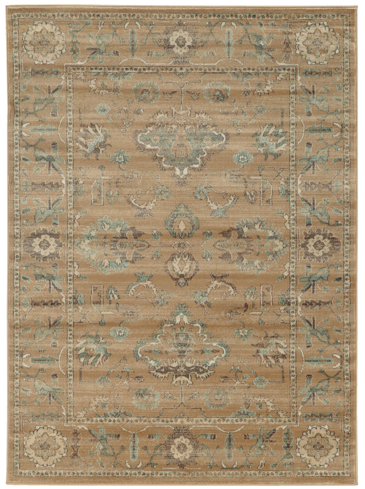 Allora 3562 Beige Area Rug (7&#39;10 x 10&#39;6)