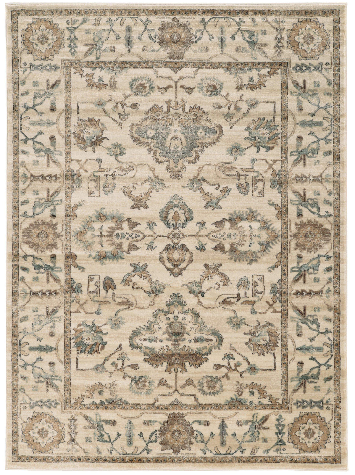 Allora 3562 Bone Area Rug (7&#39;10 x 10&#39;6)