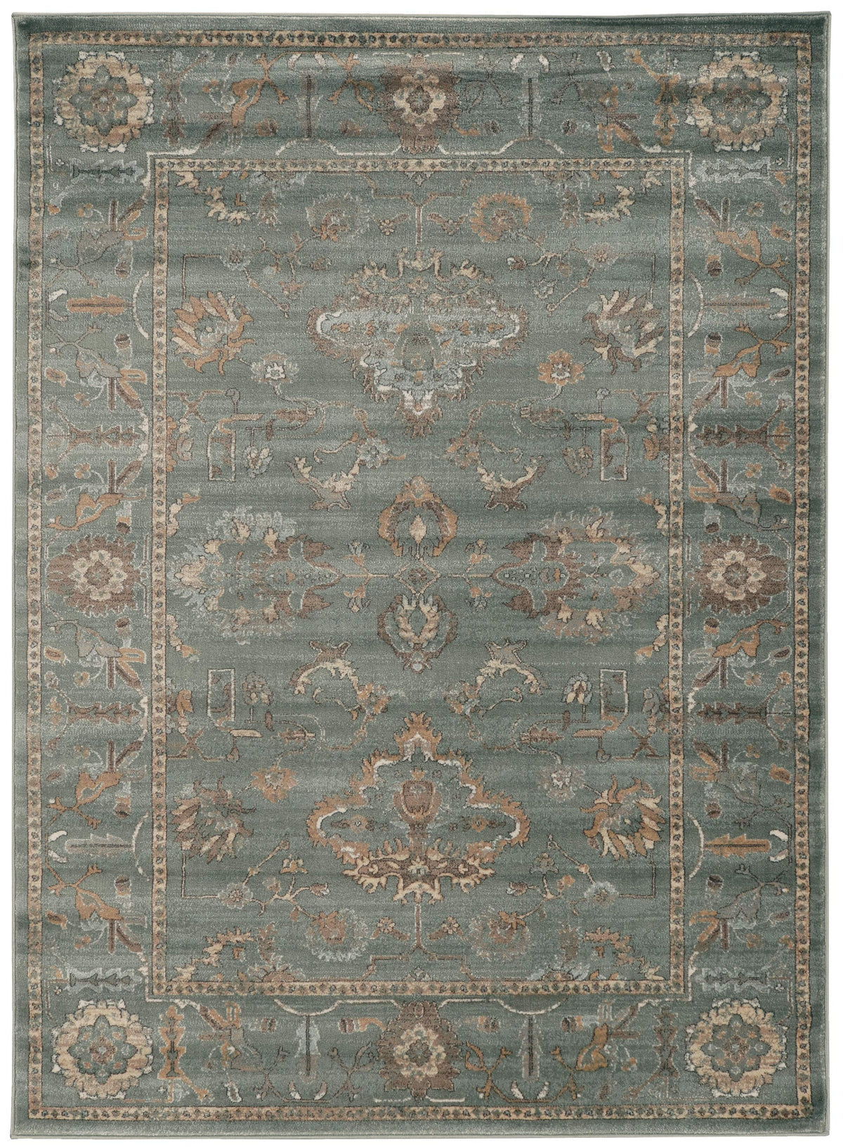 Allora 3562 Green Area Rug (7&#39;10 x 10&#39;6)