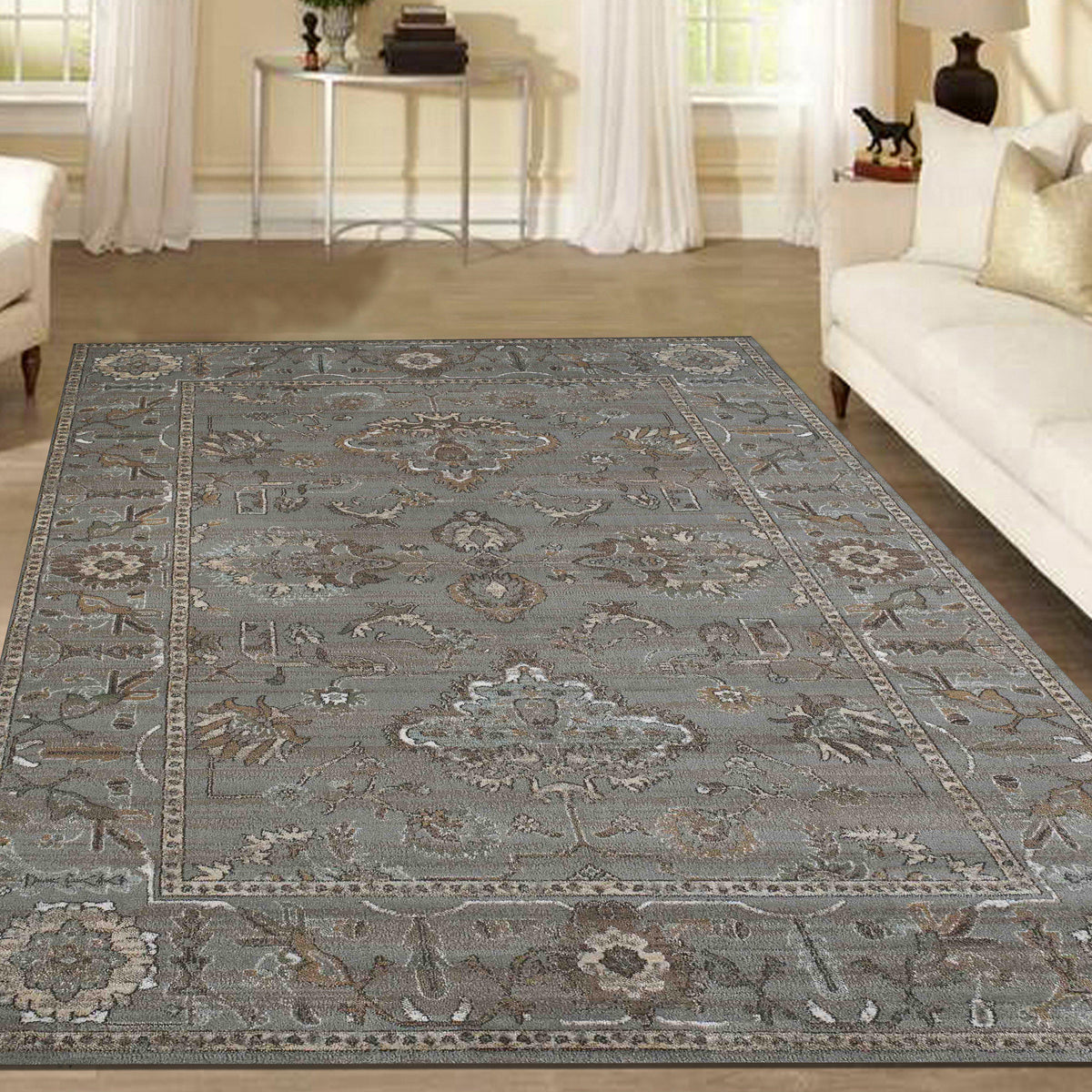 Allora 3562 Grey Area Rug (7&#39;10 x 10&#39;6)