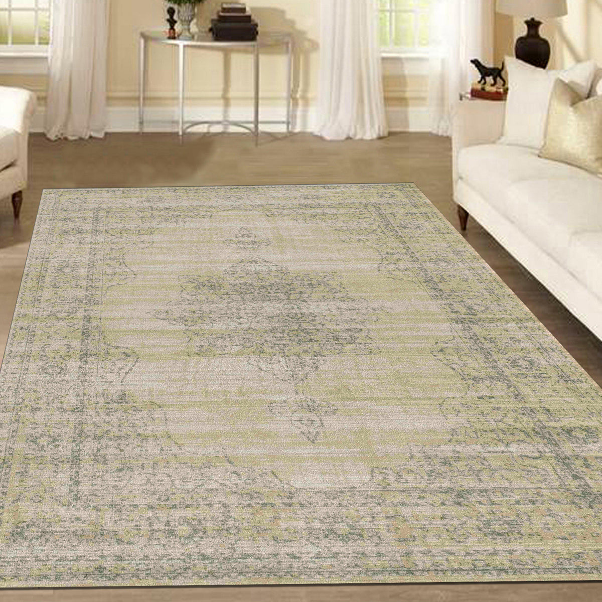 Allora 3563 Beige Area Rug (7&#39;10 x 10&#39;6)