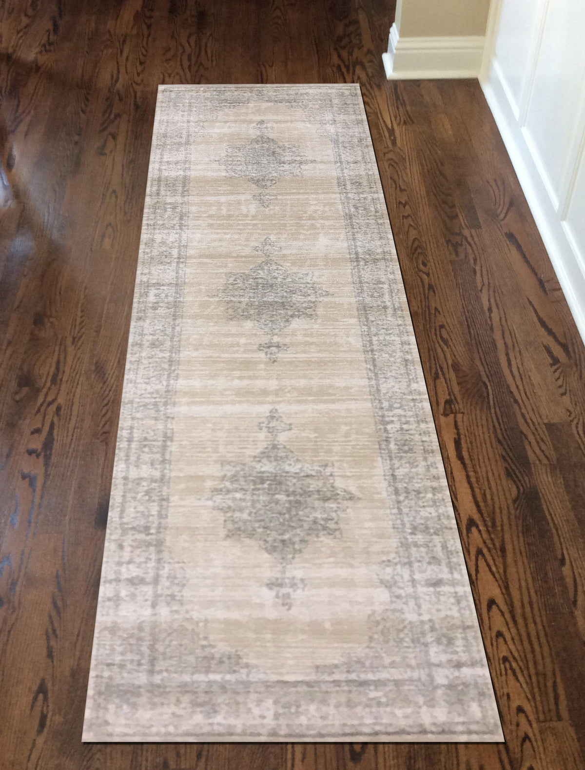 Allora 3563 Bone Area Rug (2&#39;2 x 7&#39;7)