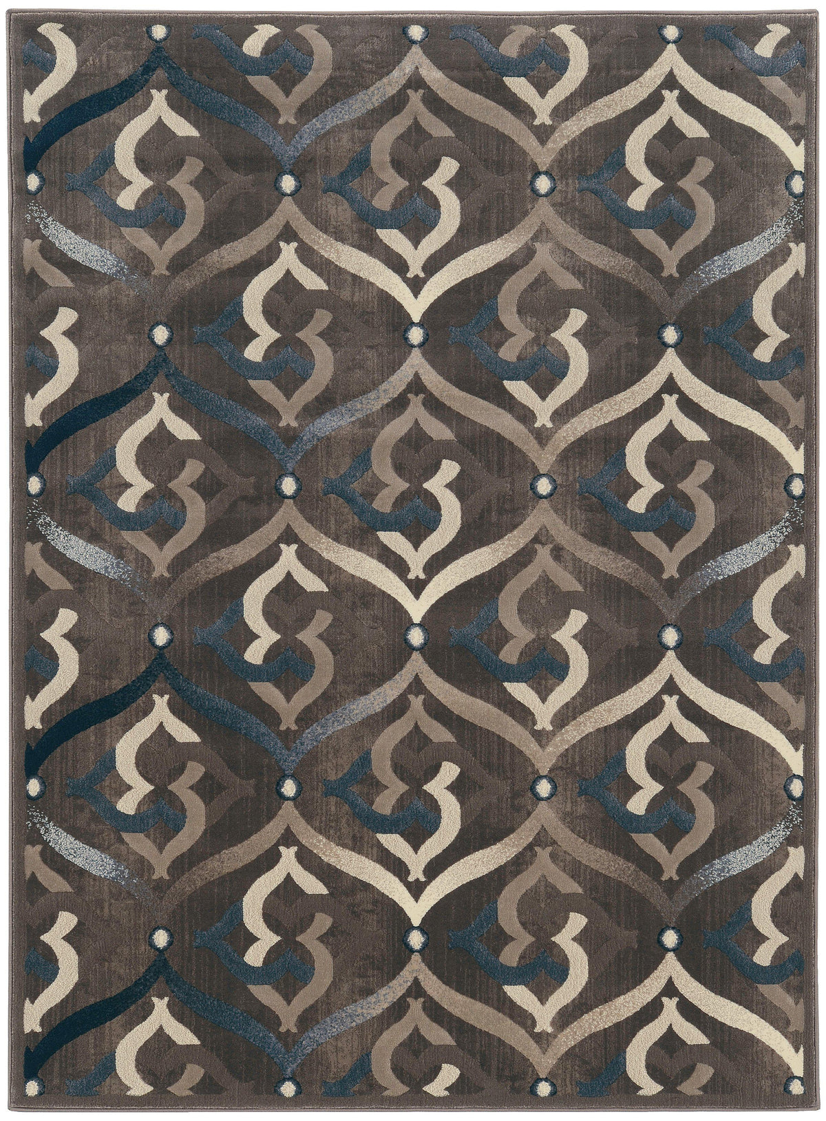 Auguri 3796 Brown Area Rug (7&#39;10 X 10&#39;6)