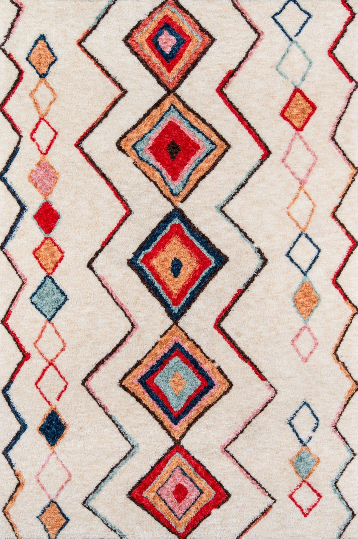 Novogratz by Momeni Bungalow BUN-6 Olivia Multi Area Rug-Area Rug-Momeni-3&#39;6&quot; X 5&#39;6&quot;-The Rug Truck