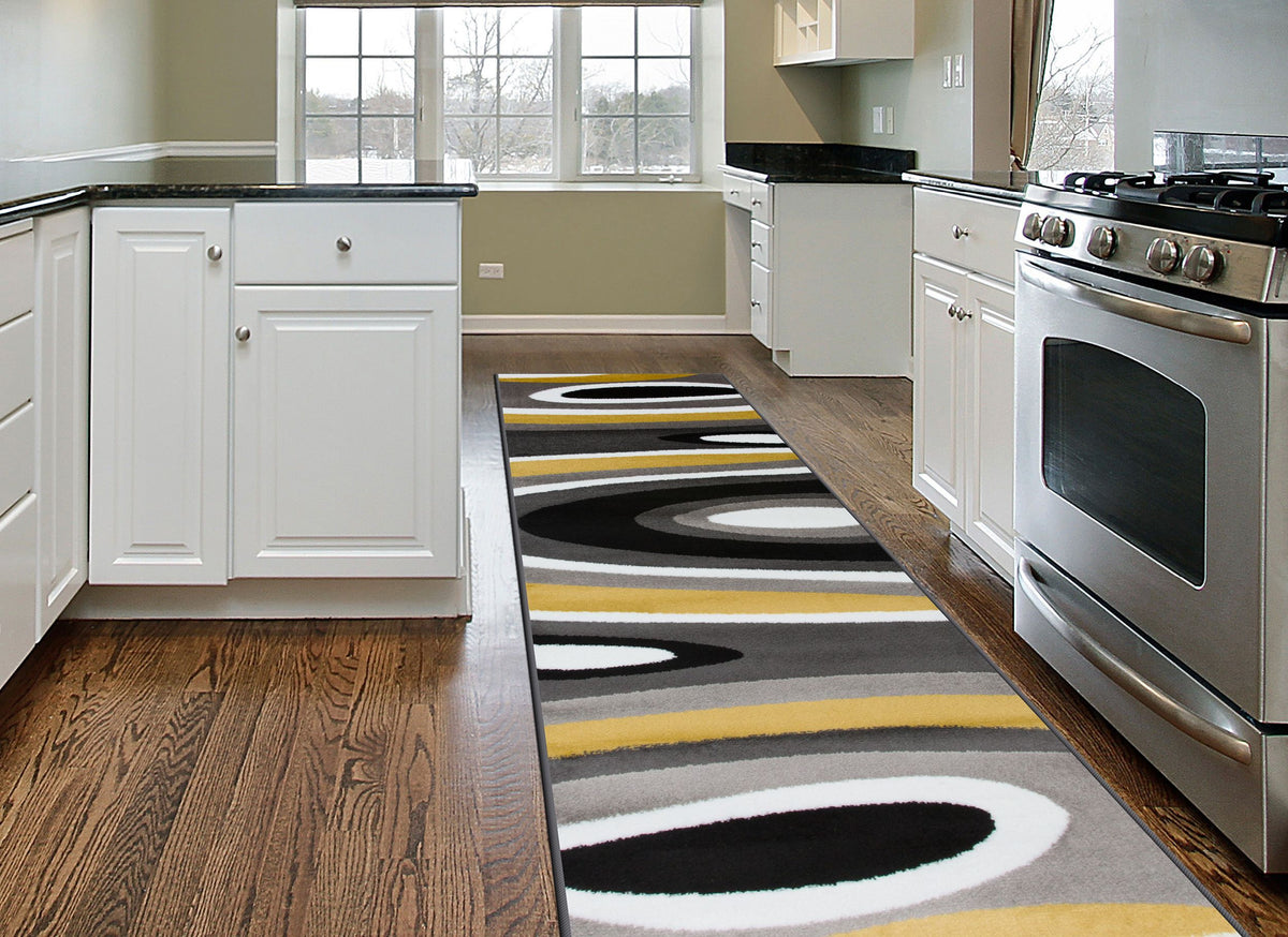 Alpine 110 Yellow Area Rug-Area Rug-World Rug Gallery-The Rug Truck