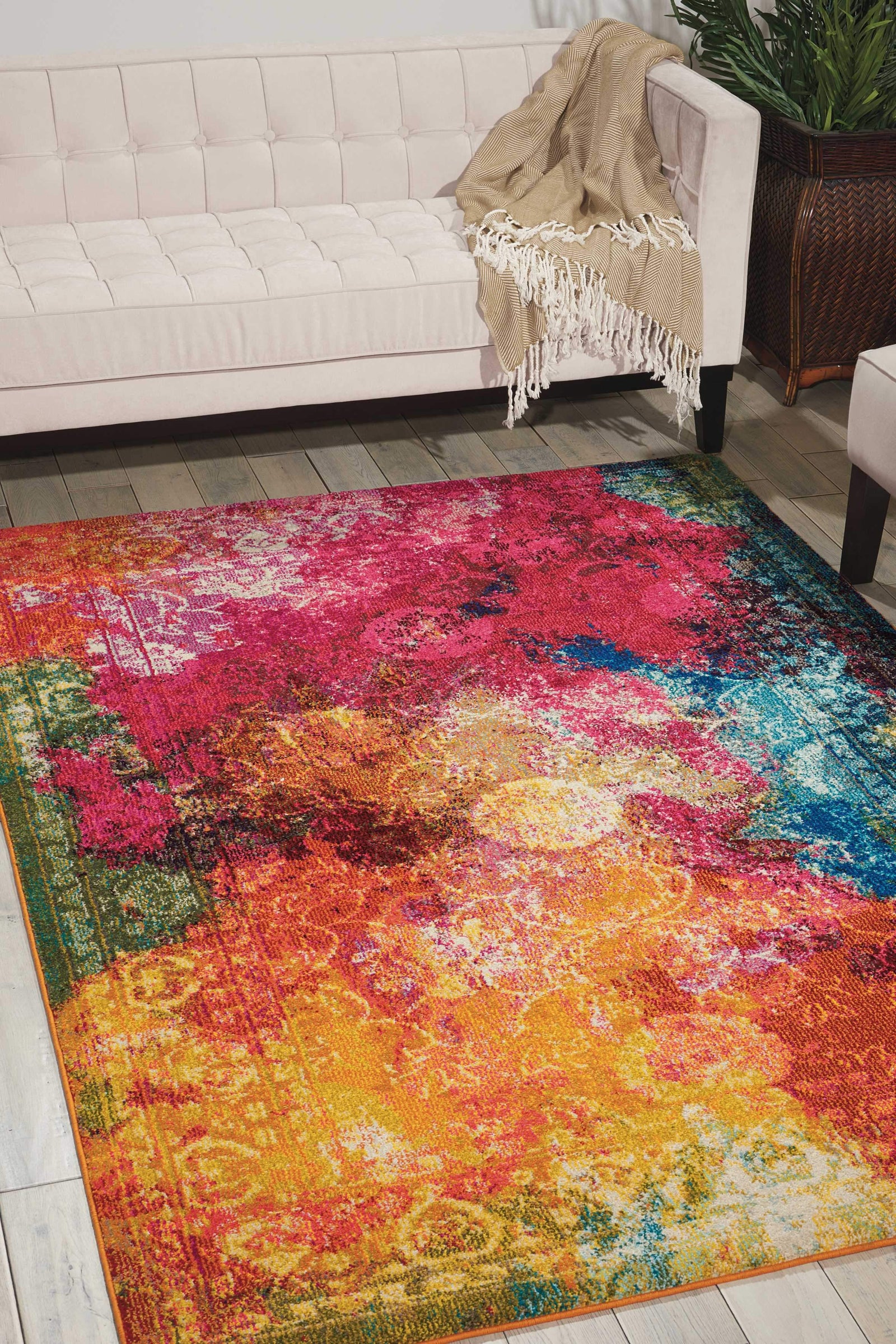 Celestial CES01 Seaglass Area Rug-Area Rug-Nourison-3'11" x 5'11"-The Rug Truck