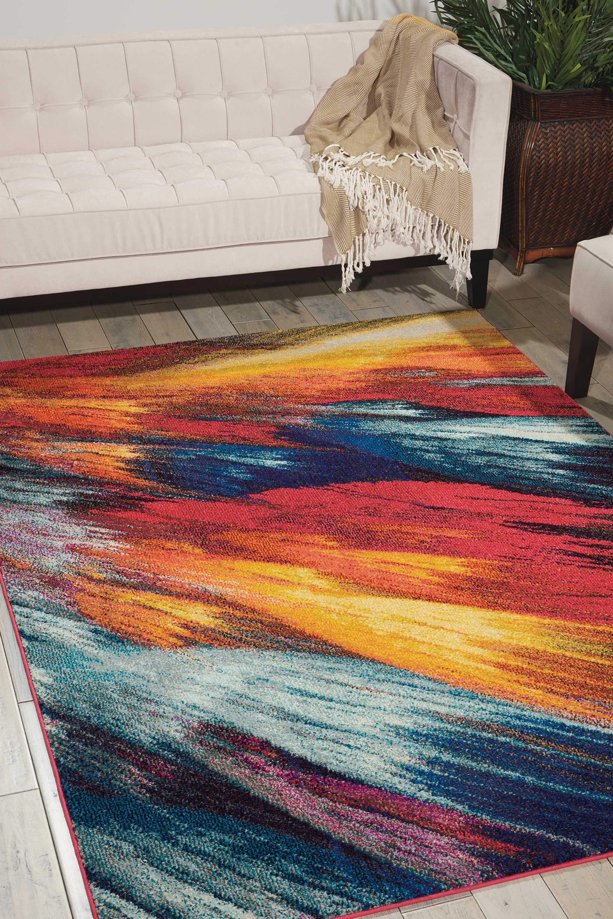 Celestial CES05 Burst Area Rug-Area Rug-Nourison-The Rug Truck