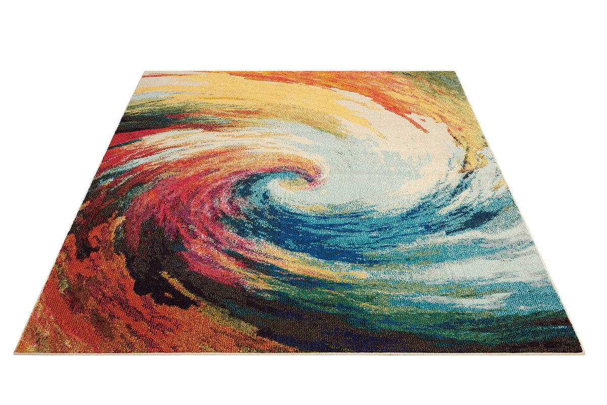 Celestial CES07 Wave Area Rug-Area Rug-Nourison-The Rug Truck