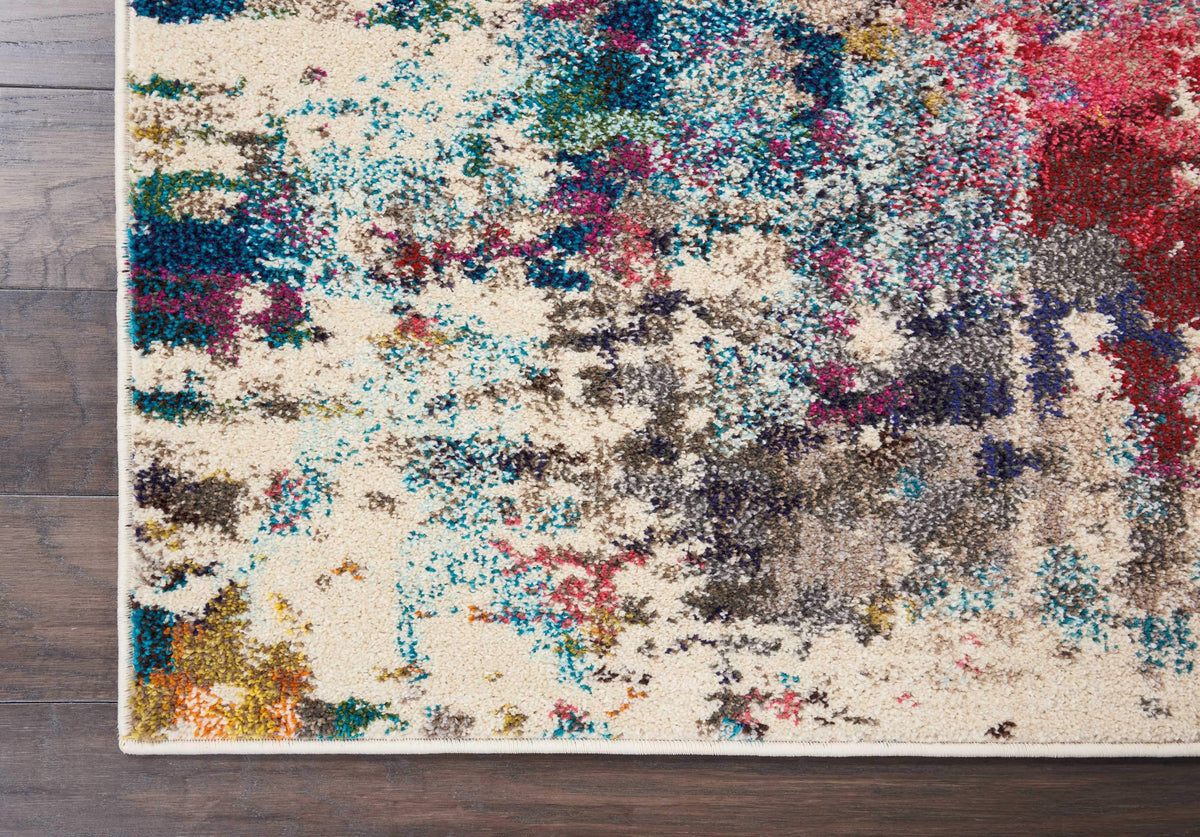 Celestial CES13 Pink/Multi Area Rug-Area Rug-Nourison-The Rug Truck