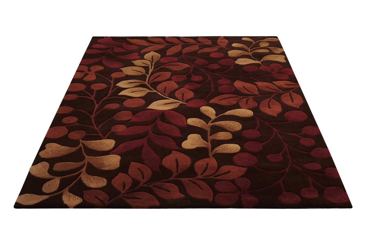 Create CRN02 Chocolate Area Rug-Area Rug-The Rug Truck-The Rug Truck