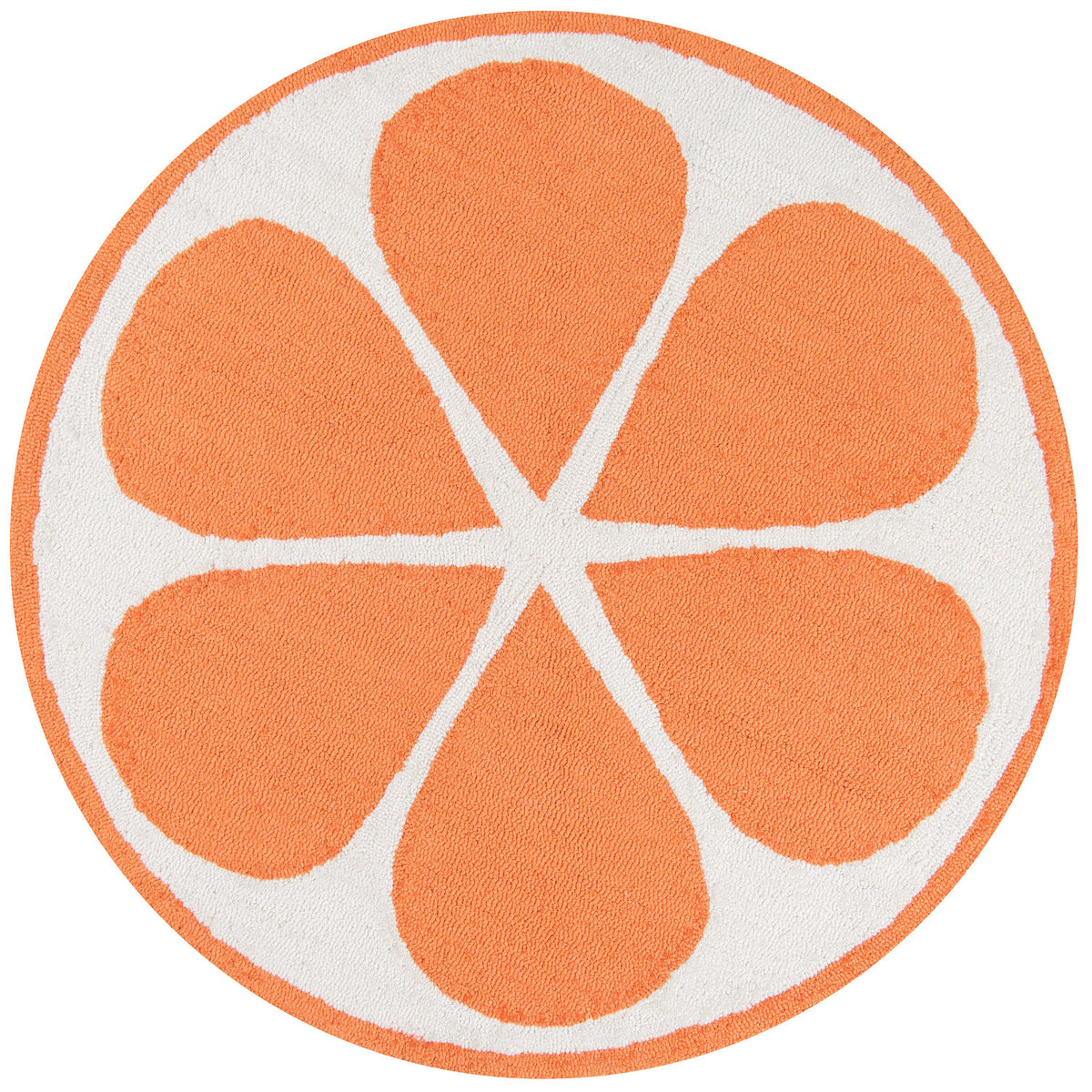Novogratz Cucina CNA-1 Orange Area Rug ( 3&#39; X 3&#39; Round)