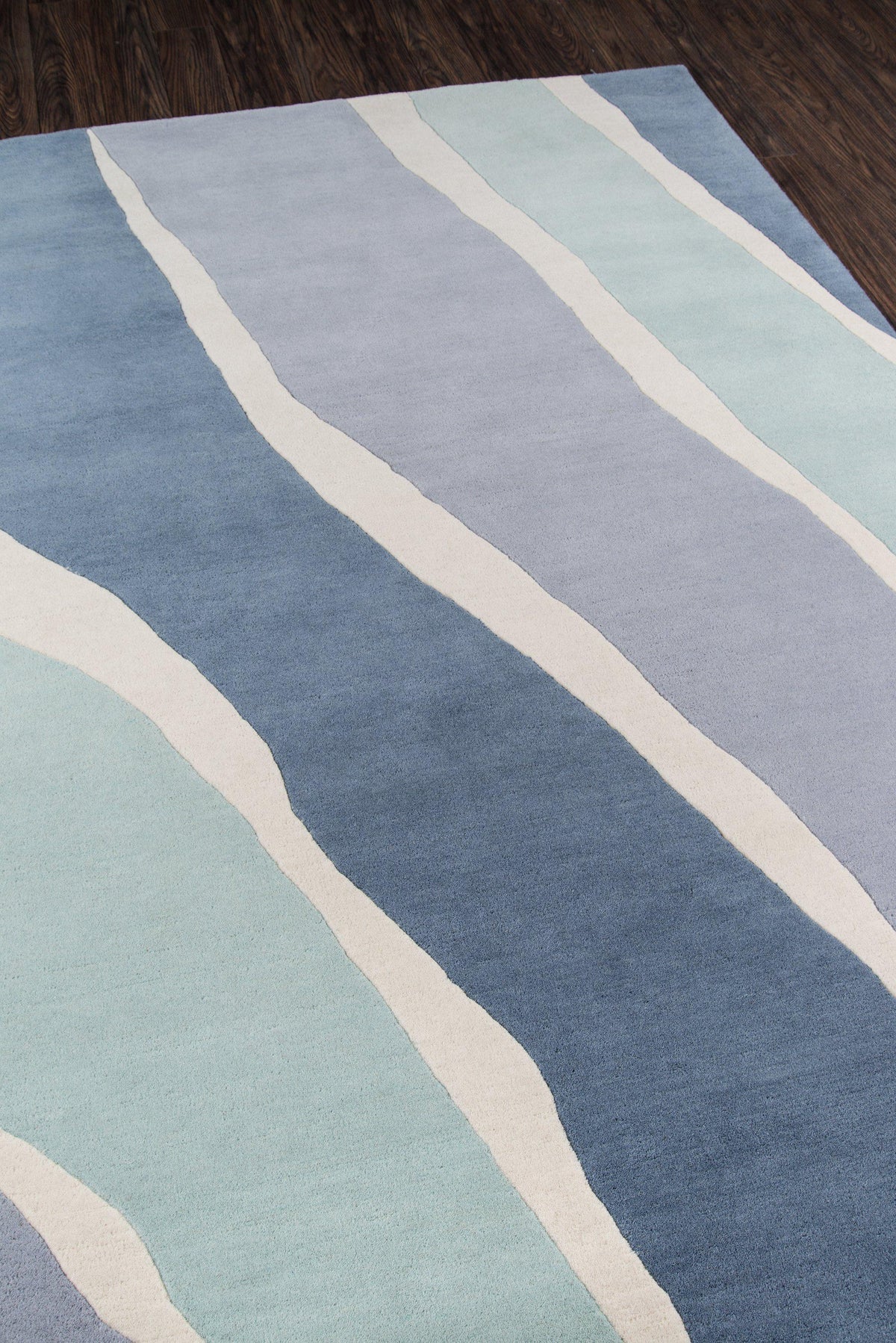 Novogratz by Momeni Delmar DEL-4 Sorbet Blue Area Rug-Area Rug-Momeni-The Rug Truck